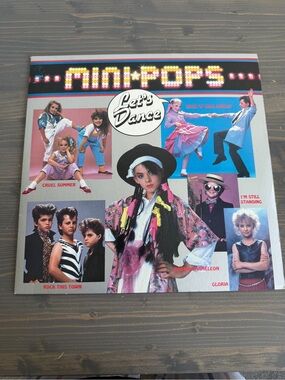 Vintage vinyl record
Mini Pops Let’s Dance